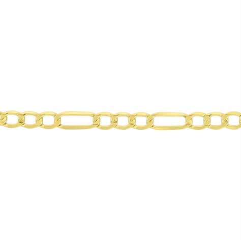 Collier Or Jaune Maille Alternée 1/3 - Chaines Femme | Histoire d’Or