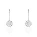 Boucles D'oreilles Pendantes Setti Argent Blanc - Boucles d'oreilles fantaisie Femme | Histoire d’Or