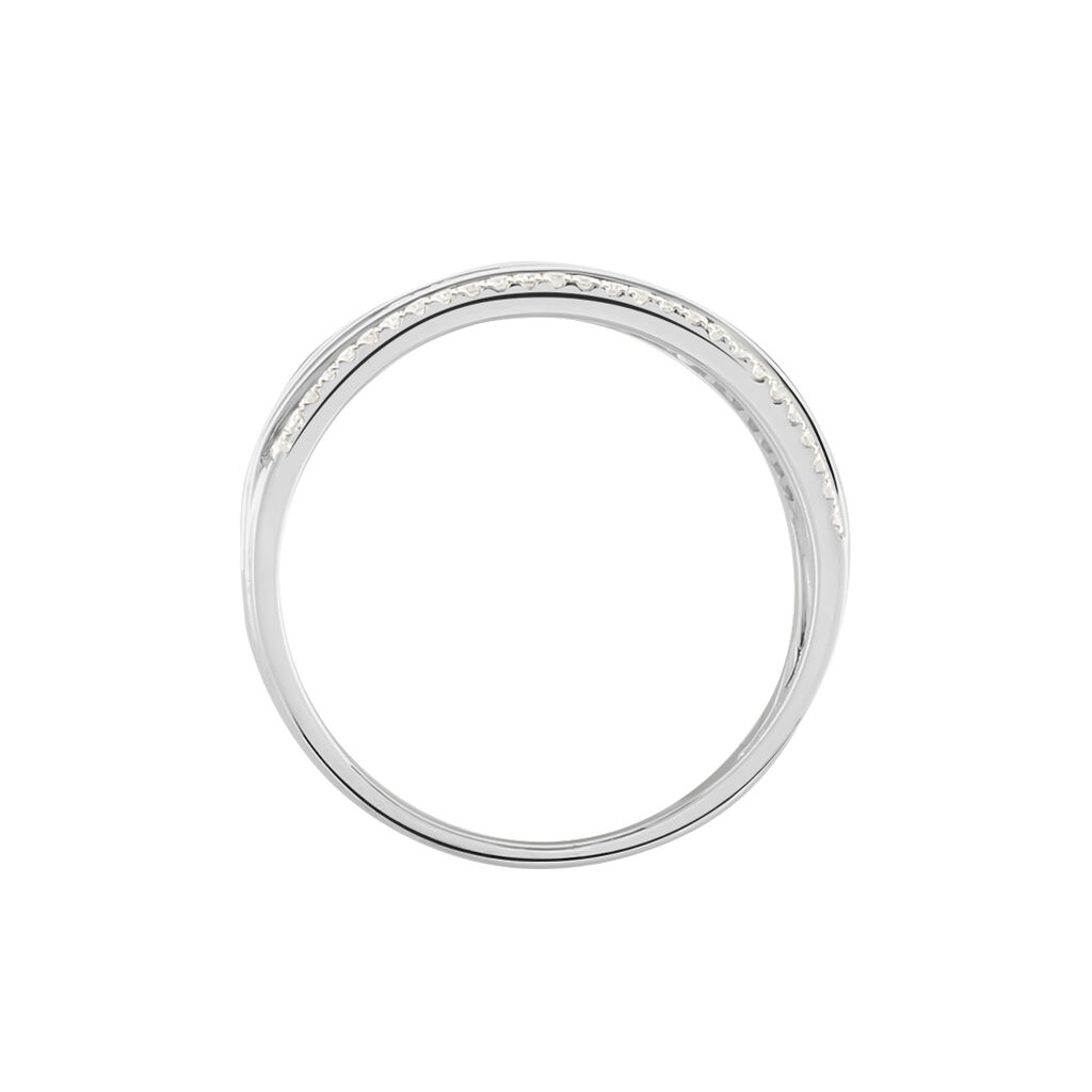 Bague Rayanna Or Blanc Diamant - Bagues avec pierre Femme | Histoire d&rsquo;Or