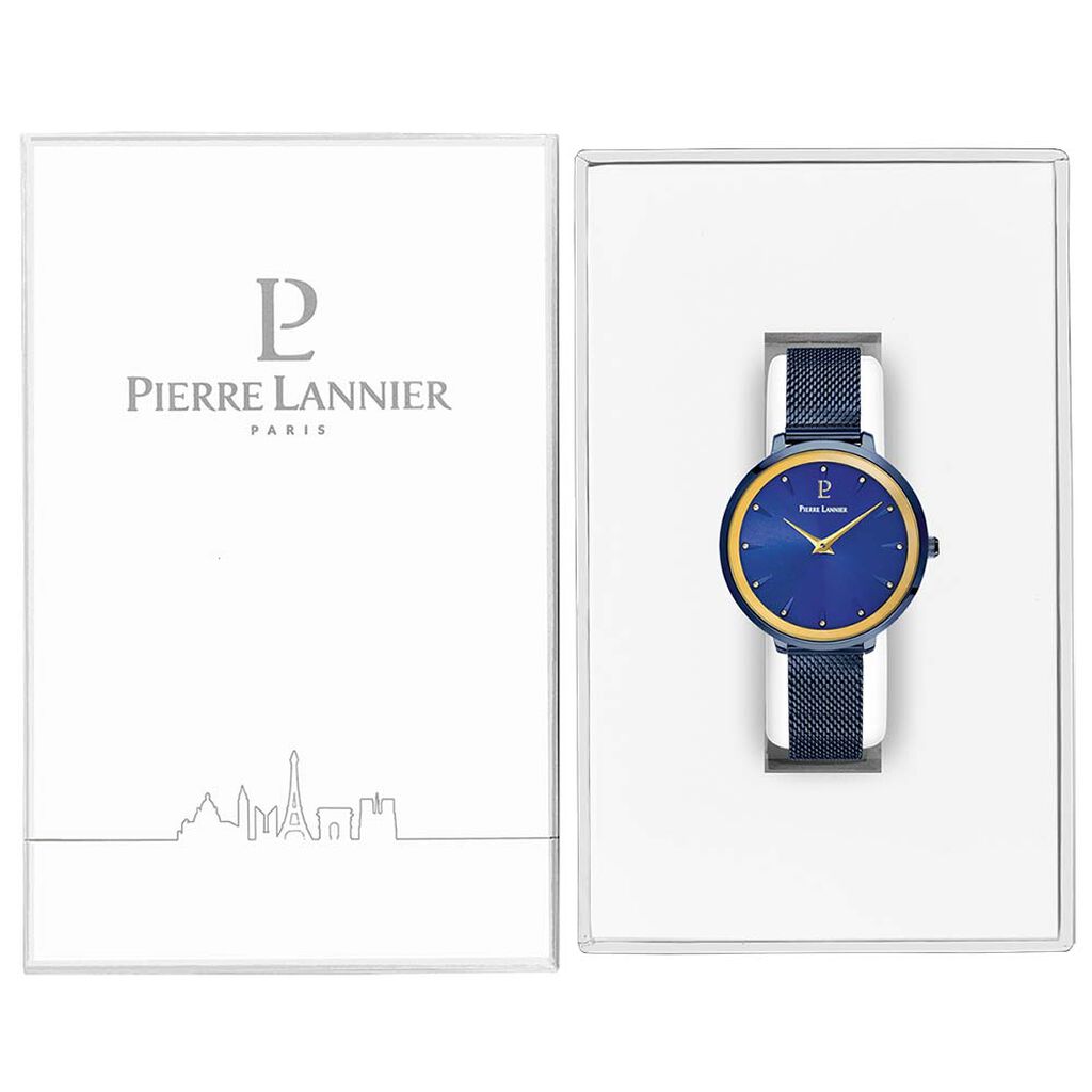 Montre Pierre Lannier Asteroide Bleu - Montres Femme | Histoire d’Or