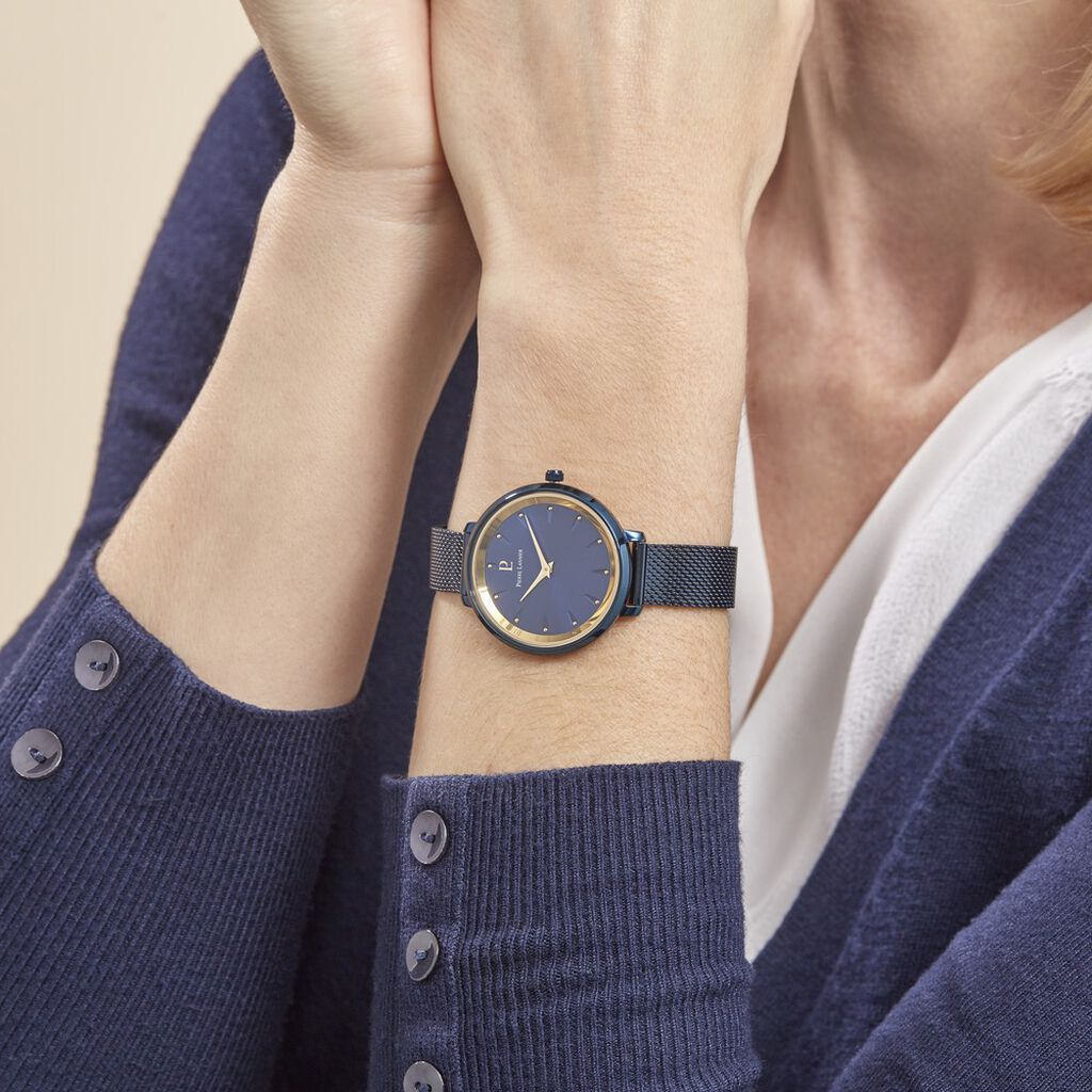 Montre Pierre Lannier Asteroide Bleu - Montres Femme | Histoire d’Or