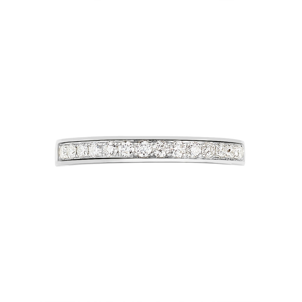 Alliance Dionysa Or Blanc Diamant - Alliances Femme | Histoire d’Or
