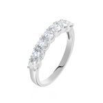 Alliance Eloisa Or Blanc Diamant Synthetique - Alliances Femme | Histoire d&rsquo;Or