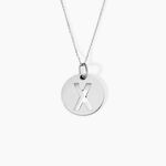 Pendentif Elio X Argent Blanc - Pendentifs Famille | Histoire d&rsquo;Or