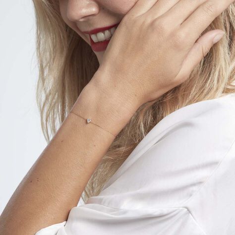 Bracelet Adula Or Jaune Oxyde - Bracelets Coeur Femme | Histoire d’Or