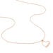 Collier Thya Or Rose - Colliers Coeur Femme | Histoire d’Or
