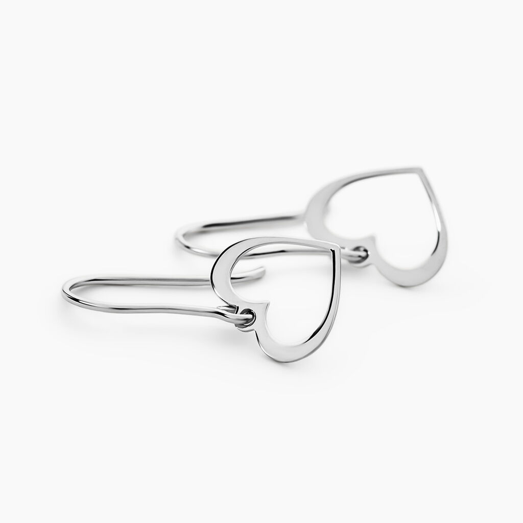 Boucles D'oreilles Pendantes Cosima Argent Blanc - Boucles d'oreilles fantaisie Femme | Histoire d&rsquo;Or