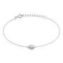 Bracelet Argent Tania Oxydes De Zirconium