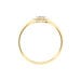 Bague Catrin Or Jaune Diamant - Bagues avec pierre Femme | Histoire d&rsquo;Or