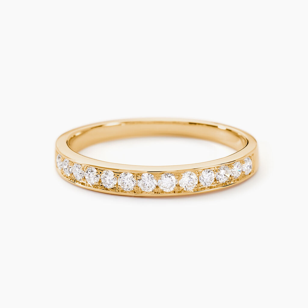 Alliance Rhea Or Jaune Diamant - Bijoux Femme | Histoire d&rsquo;Or