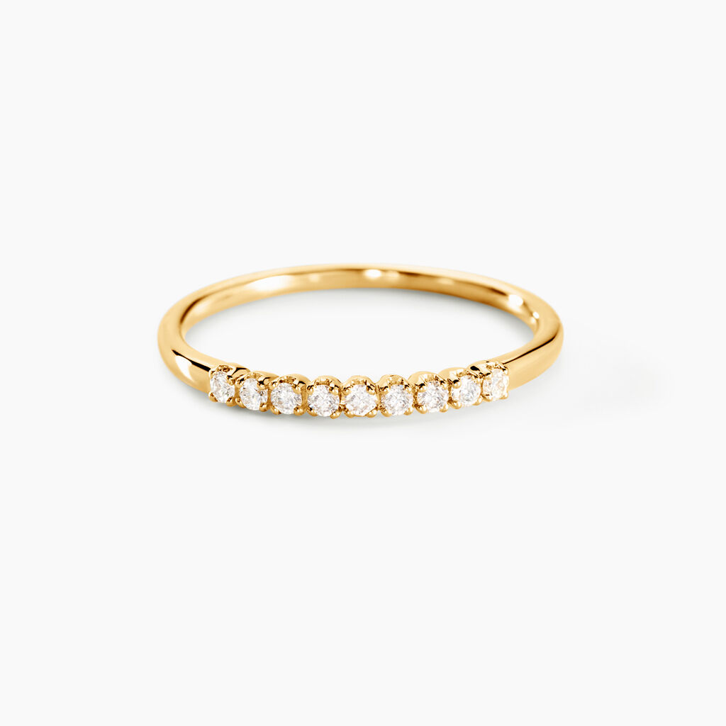 Alliance Hera Or Jaune Diamant - Alliances Femme | Histoire d’Or