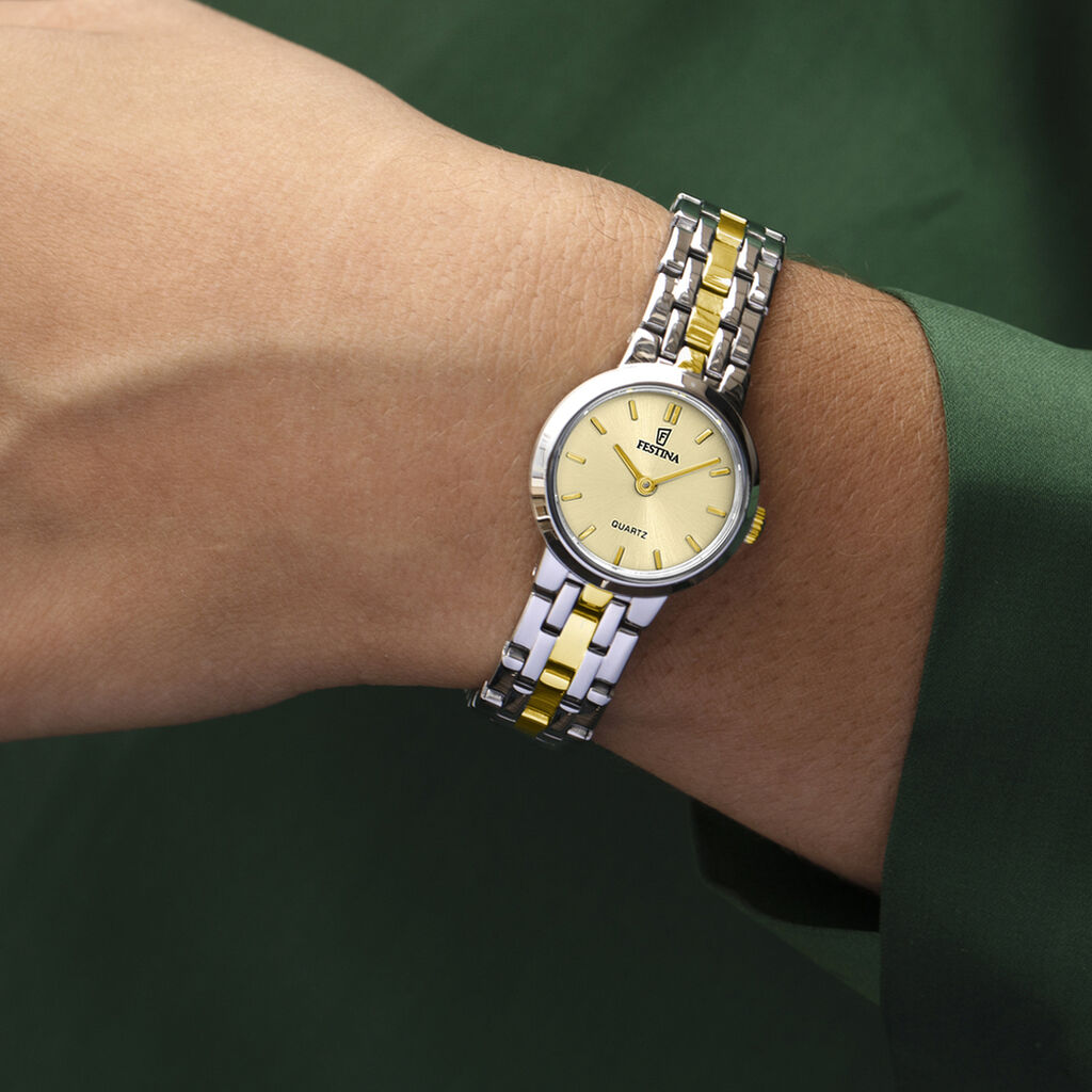 Montre Festina Mademoiselle 23 Champagne - F&ecirc;te des m&egrave;res Femme | Histoire d&rsquo;Or