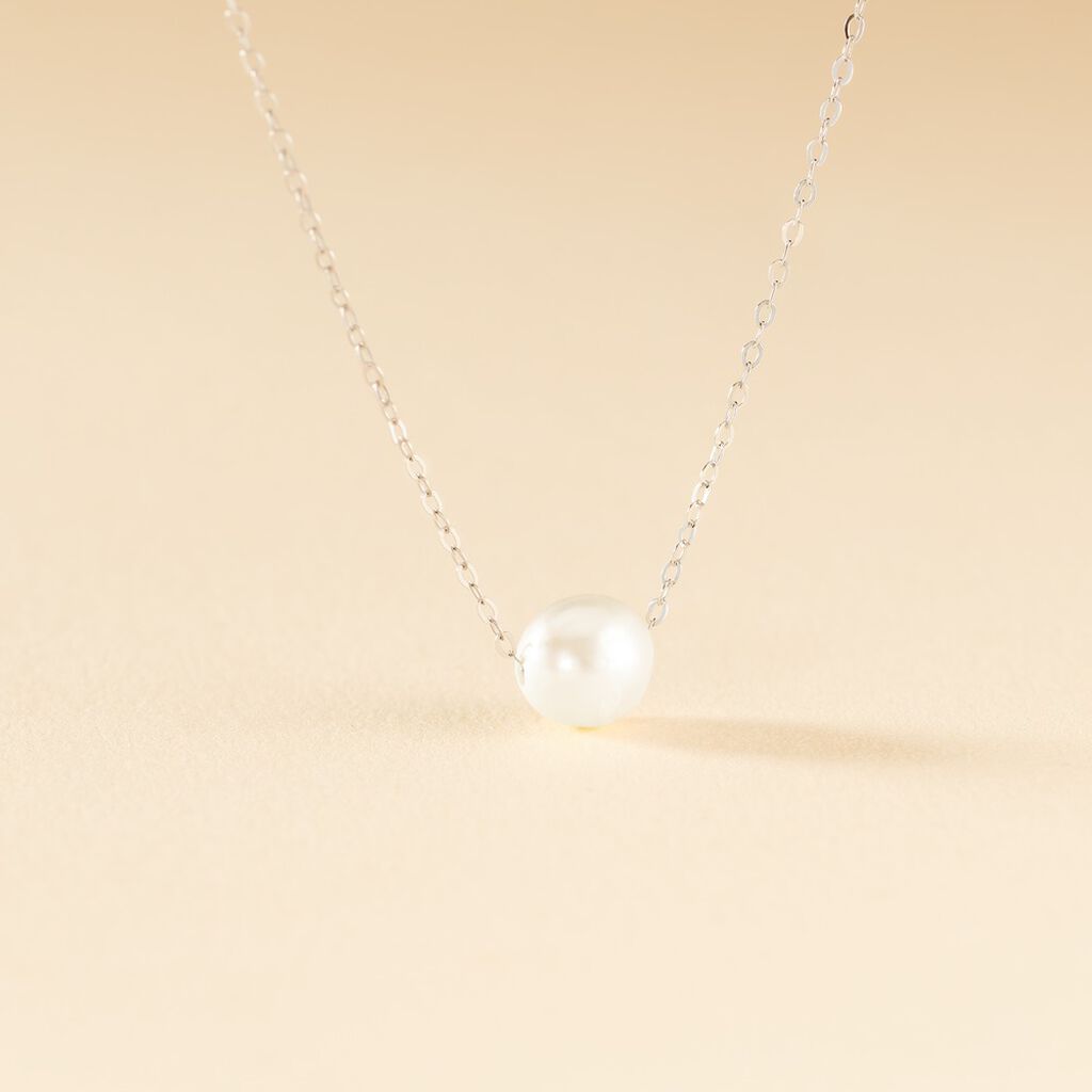 Collier Sissy Or Blanc Perle De Culture - Colliers Femme | Histoire d’Or