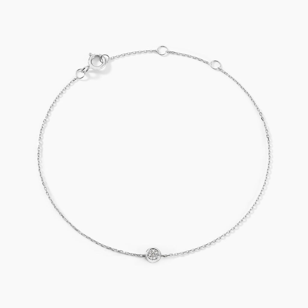 Bracelet Violanda Or Blanc Diamant