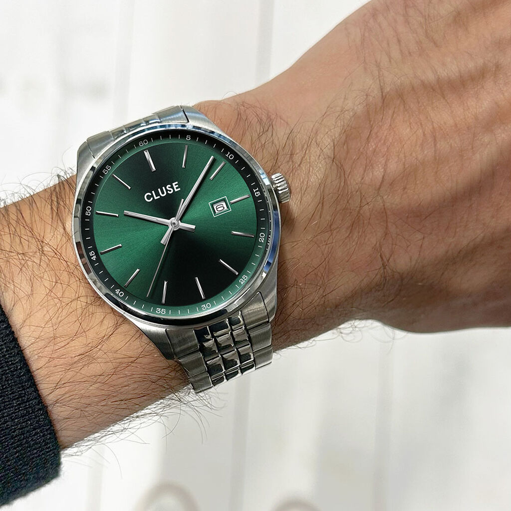 Montre Cluse Anthéor Vert - Montres Homme | Histoire d’Or