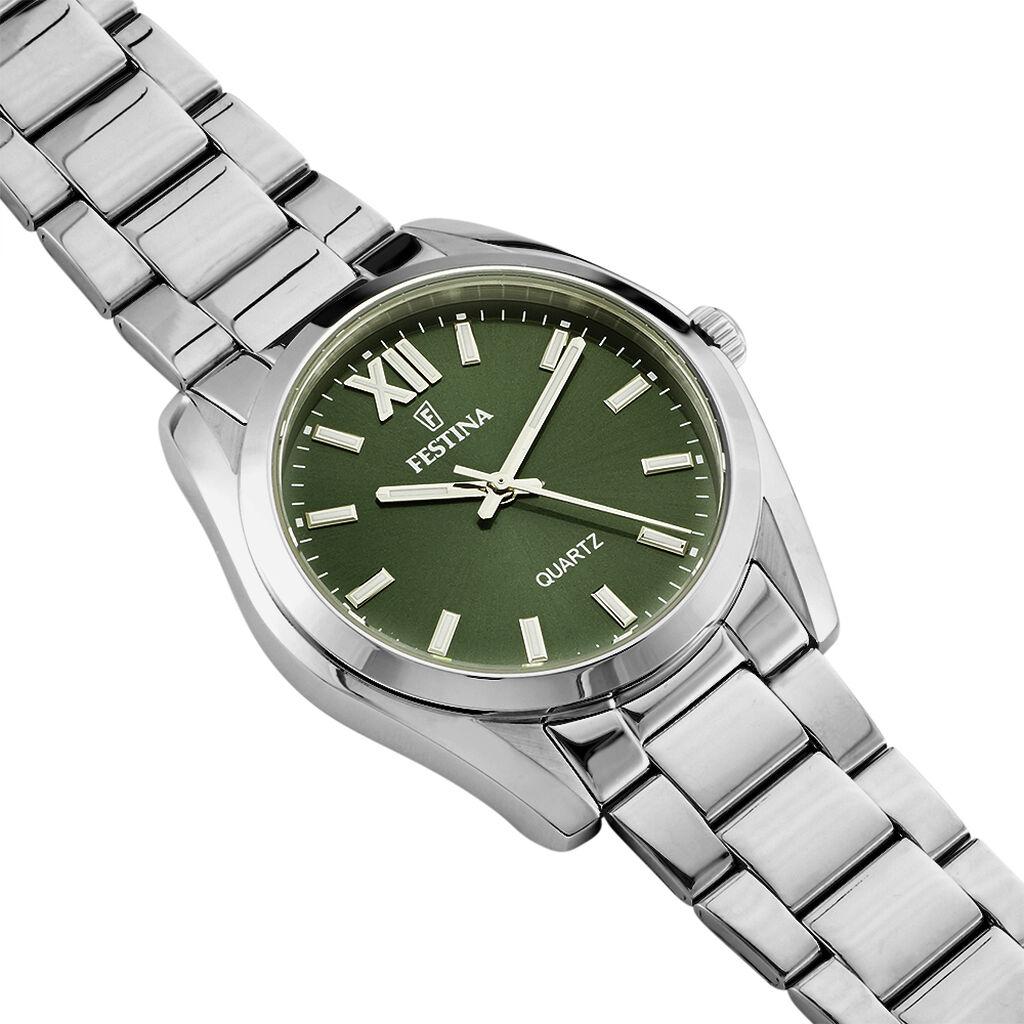 Montre Festina Boyfriend Kaki - F&ecirc;te des m&egrave;res Femme | Histoire d&rsquo;Or