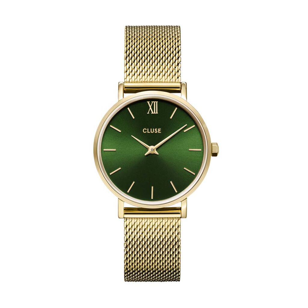 Montre Cluse Minuit Vert - Montres Femme | Histoire d&rsquo;Or