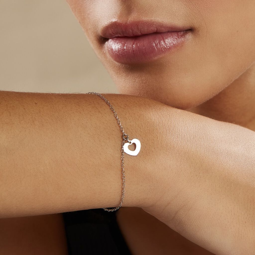 Bracelet Danielae Argent Blanc - Bracelets Femme | Histoire d’Or