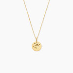 Pendentif Or Jaune Astraea Oxyde De Zirconium - Pendentifs Zodiaque Femme | Histoire d&rsquo;Or