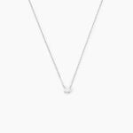 Collier Collection Aphrodite Or Blanc Diamant Synthetique - Colliers Femme | Histoire d&rsquo;Or