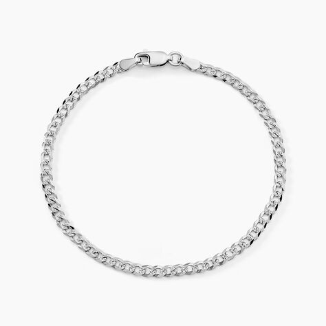 Bracelet Maille Nohane Argent Blanc - Bracelets cha&icirc;ne Femme | Histoire d&rsquo;Or