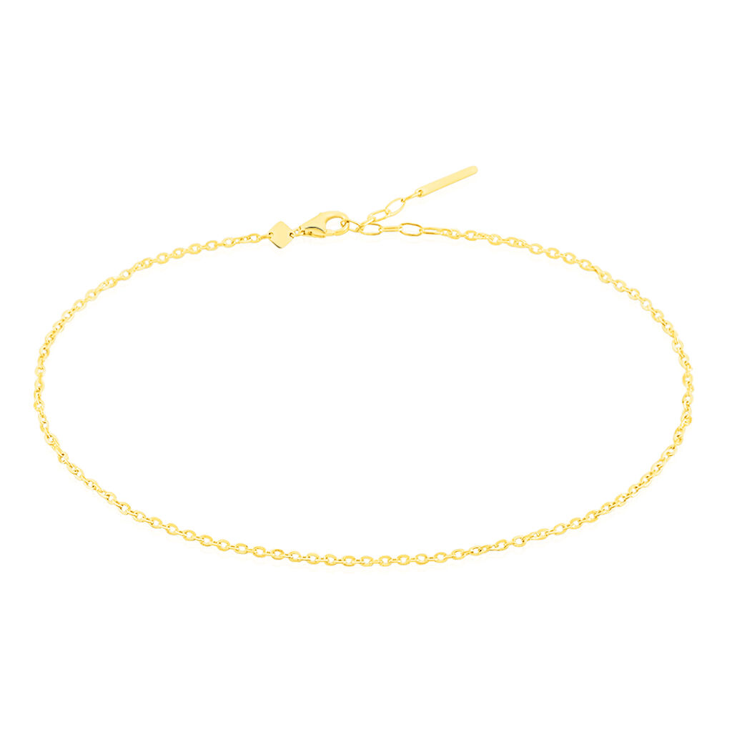 Chaîne De Cheville Kamila Or Jaune - Chaînes de cheville Femme | Histoire d’Or