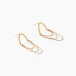 Boucles D'oreilles Pendantes Brin D'or Or Jaune - Boucles d'oreilles pendantes Femme | Histoire d&rsquo;Or