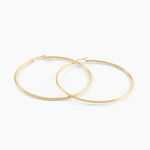 Cr&eacute;oles Agapanthe Or Jaune - Boucles d'oreilles cr&eacute;oles Femme | Histoire d&rsquo;Or