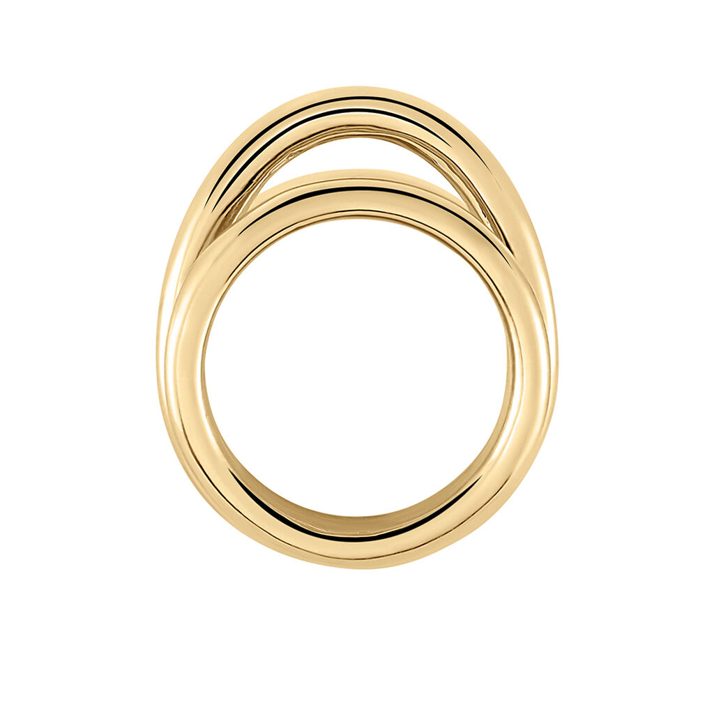 Bague Ariane Plaqu&eacute; Or Jaune - Bagues fantaisie Femme | Histoire d&rsquo;Or