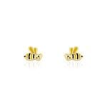 Boucles D'oreilles Puces Giosetta Or Jaune - Clous d'oreilles Enfant | Histoire d&rsquo;Or