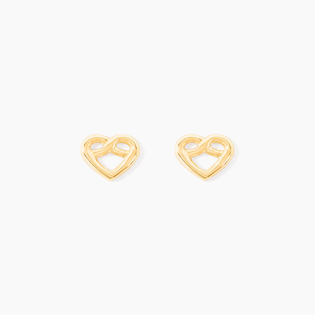 Boucles D'oreilles Puces Hartwin Or Jaune - Nouveautés Famille | Histoire d’Or