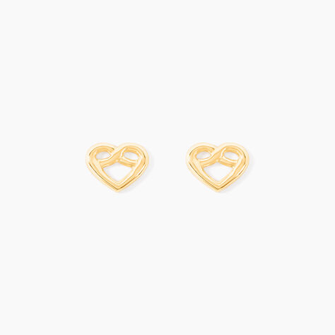 Boucles D'oreilles Puces Hartwin Or Jaune - Nouveautés Famille | Histoire d’Or