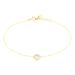 Bracelet Or Jaune Idony Oxyde De Zirconium - Bracelets Femme | Histoire d’Or