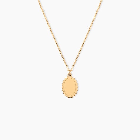 Collier Deepali Plaqu&eacute; Or Jaune - Colliers fantaisie Femme | Histoire d&rsquo;Or