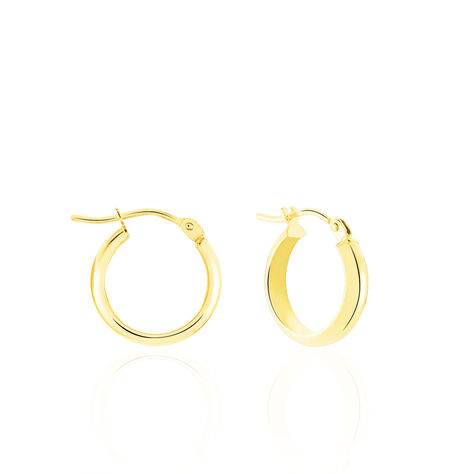 Créoles Shalana Or Jaune - Boucles d'oreilles créoles Femme | Histoire d’Or