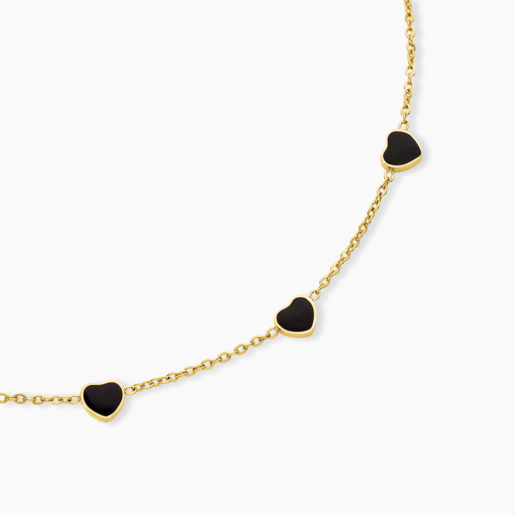 Collier Ha&iuml;a Acier Dor&eacute; - F&ecirc;te des m&egrave;res Femme | Histoire d&rsquo;Or