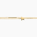 Bracelet Noema Plaqu&eacute; Or Jaune - Bracelets Femme | Histoire d&rsquo;Or