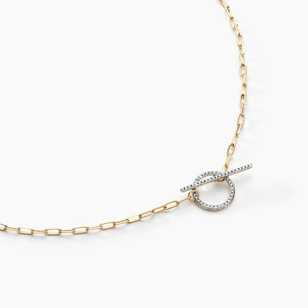 Collier Loved One Or Jaune Diamant - Colliers Femme | Histoire d’Or