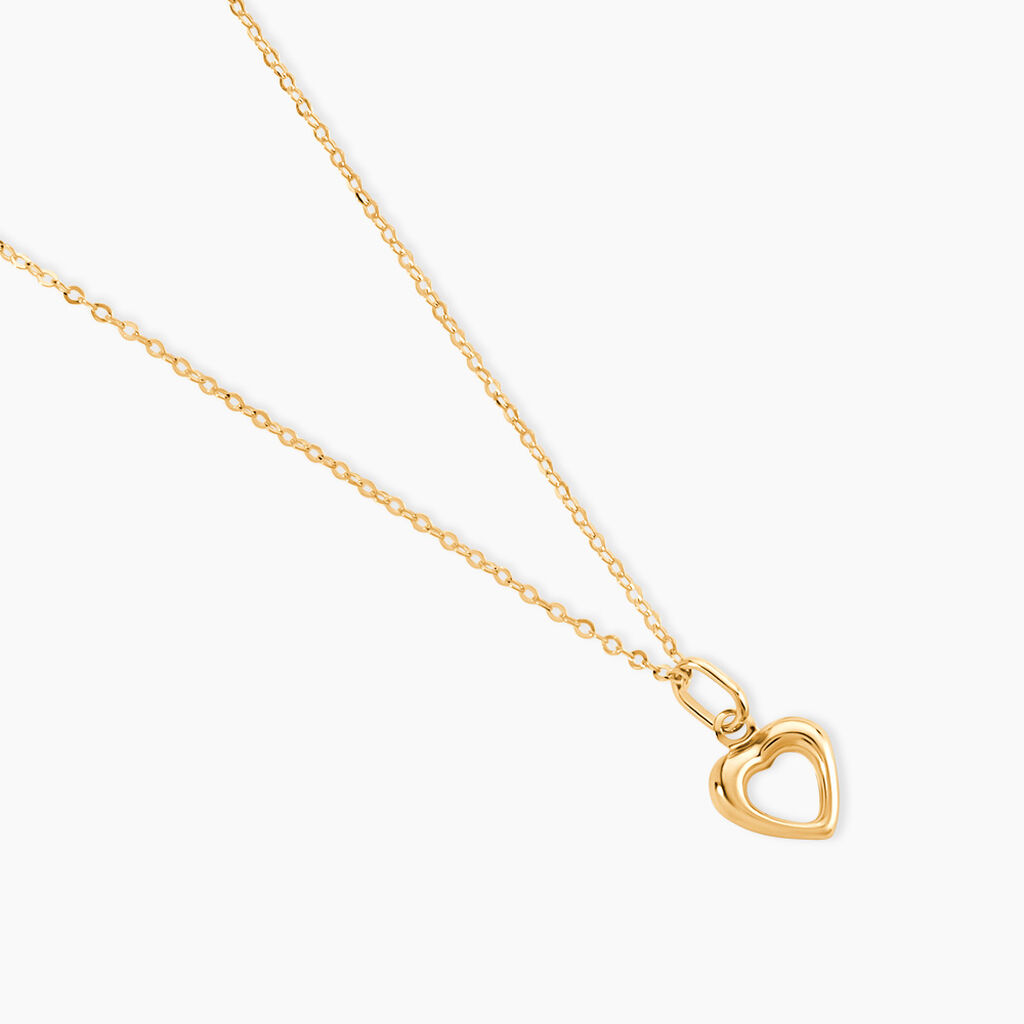 Pendentif Gill Coeur Bombe Or Jaune - Pendentifs Famille | Histoire d&rsquo;Or