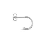 Cr&eacute;ole Unitaire Argent Blanc Ancelin Oxydes De Zirconium - Piercings d'oreilles Femme | Histoire d&rsquo;Or