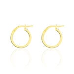 Cr&eacute;oles Cody Or Jaune - Boucles d'oreilles cr&eacute;oles Femme | Histoire d&rsquo;Or