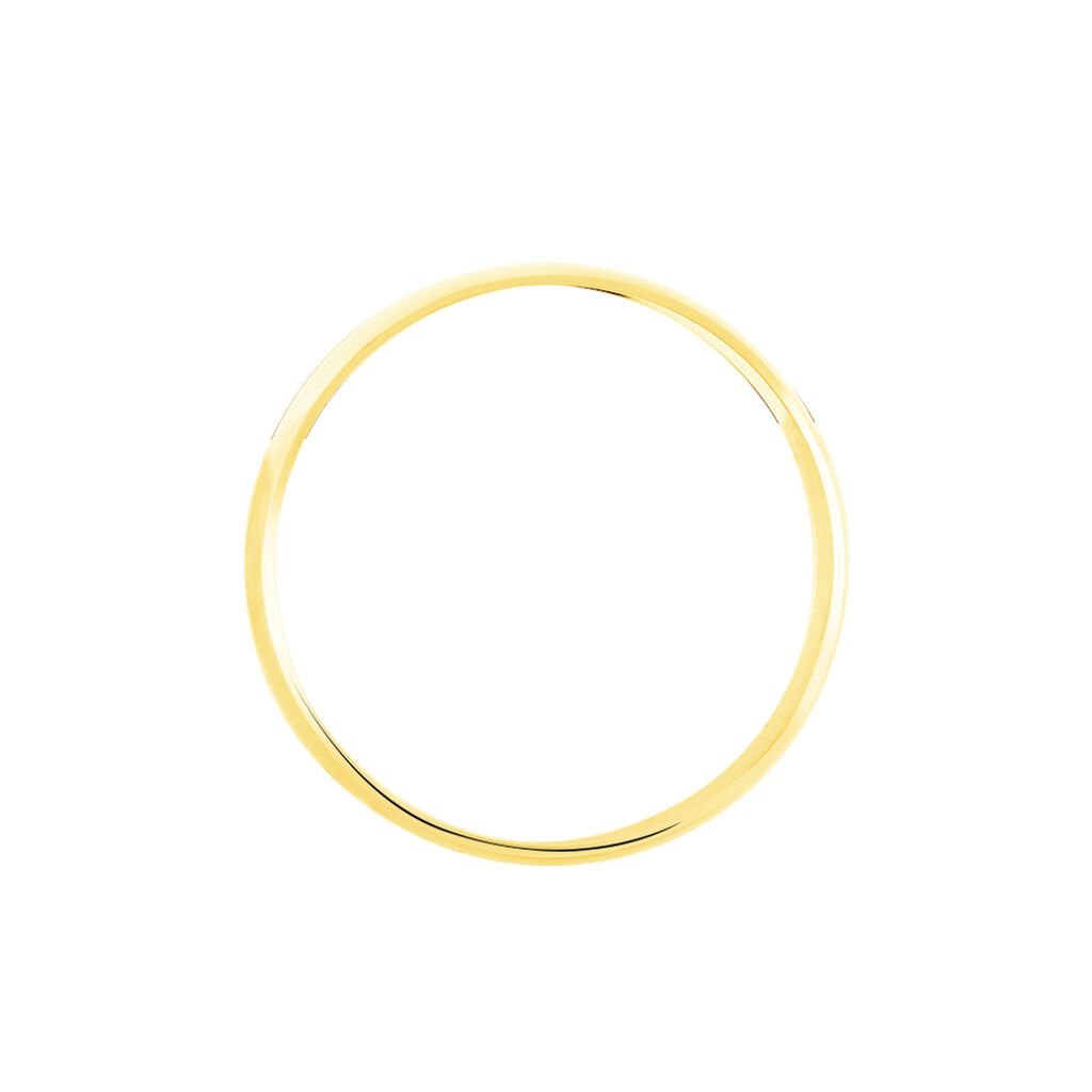 Alliance Demi Jonc Classique Or Jaune - Alliances Famille | Histoire d’Or