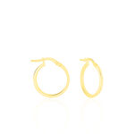 Cr&eacute;oles Thyrza Or Jaune - Boucles d'oreilles cr&eacute;oles Femme | Histoire d&rsquo;Or