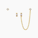 Boucles D'Oreillesucles D'Oreilles D&eacute;pareill&eacute;es Ivy Acier Jaune Oxyde De Zirconium Perles De Miyuki - Boucles d'oreilles fantaisie Femme | Histoire d&rsquo;Or