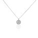Collier Argent Blanc Hosni - Colliers Zodiaque Homme | Histoire d’Or