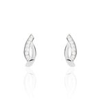 Boucles D'oreilles Pendantes Ange-line Argent Blanc Oxyde De Zirconium - Boucles d'oreilles fantaisie Femme | Histoire d&rsquo;Or