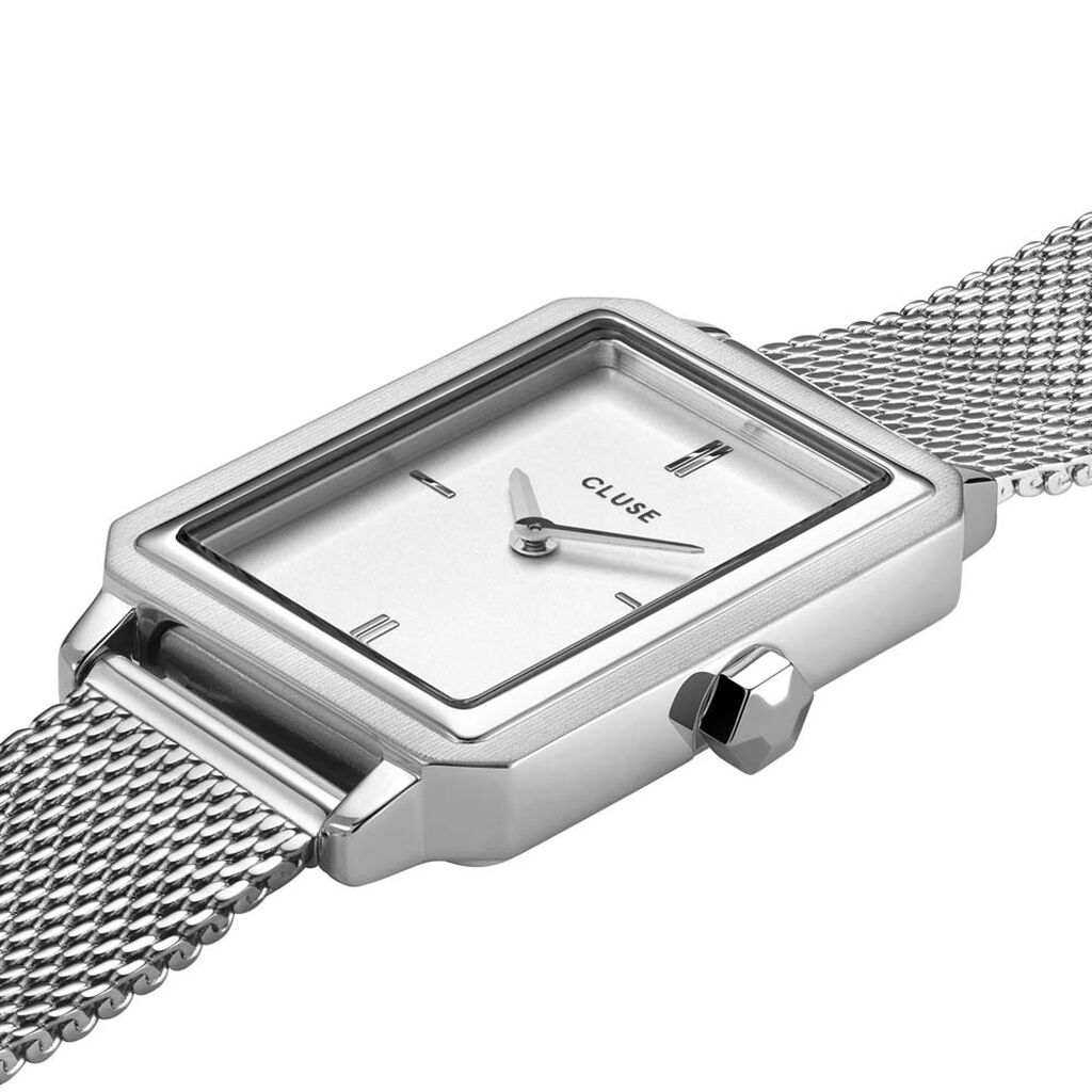Montre Cluse Fluette Blanc - Montres Femme | Histoire d’Or