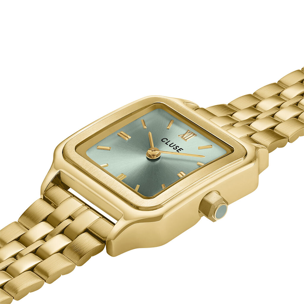 Montre Cluse Gracieuse Petite Vert - F&ecirc;te des m&egrave;res Femme | Histoire d&rsquo;Or