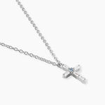 Collier Christie Argent Blanc Oxyde De Zirconium - Colliers fantaisie Femme | Histoire d&rsquo;Or
