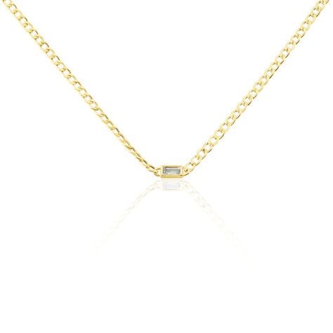 Collier Chain Or Jaune Topaze - Colliers Femme | Histoire d&rsquo;Or
